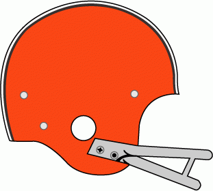 Cleveland Browns 1961-1974 Helmet fabric transfer